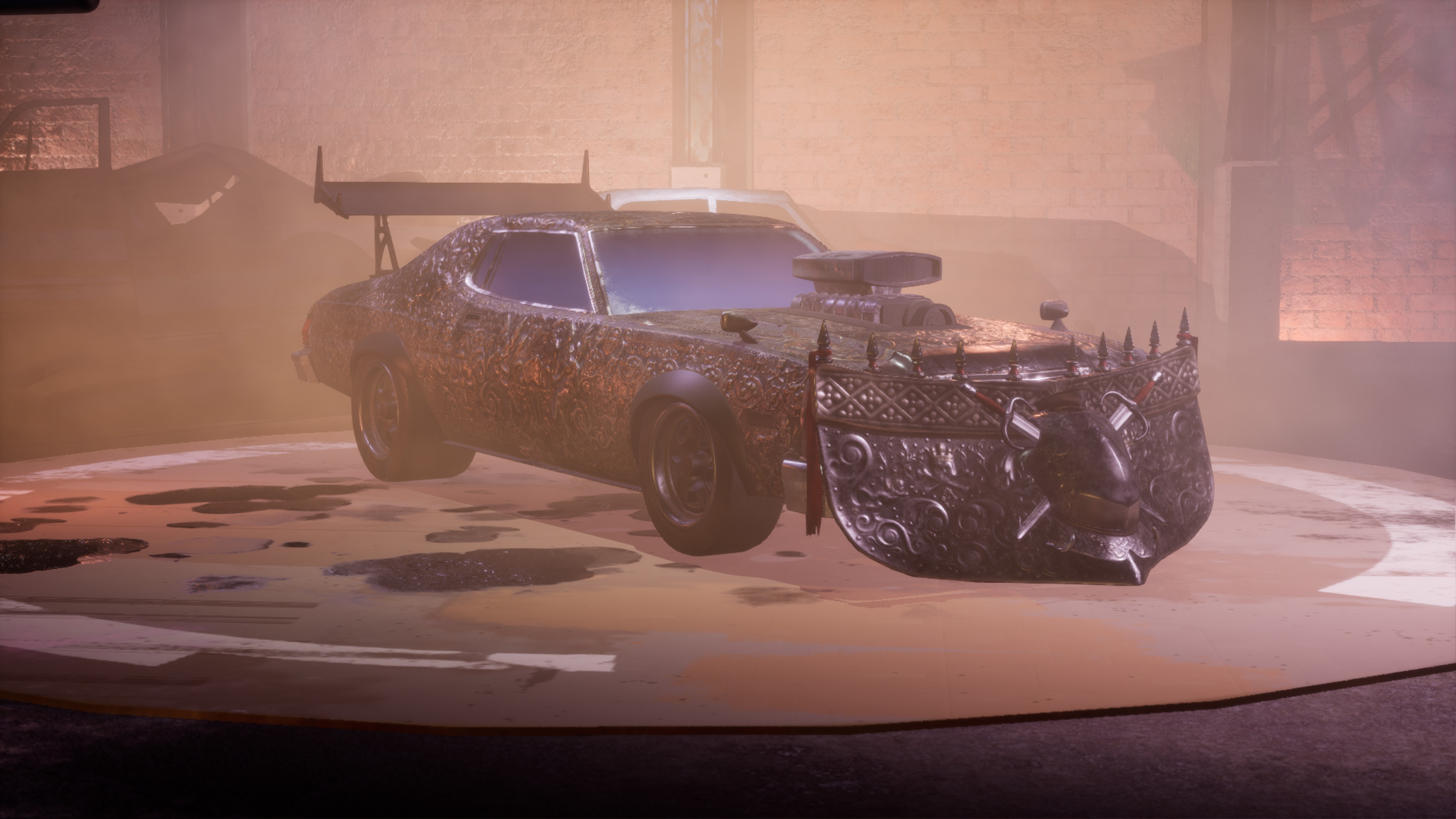 Did the car texture, plow and spoiler.
