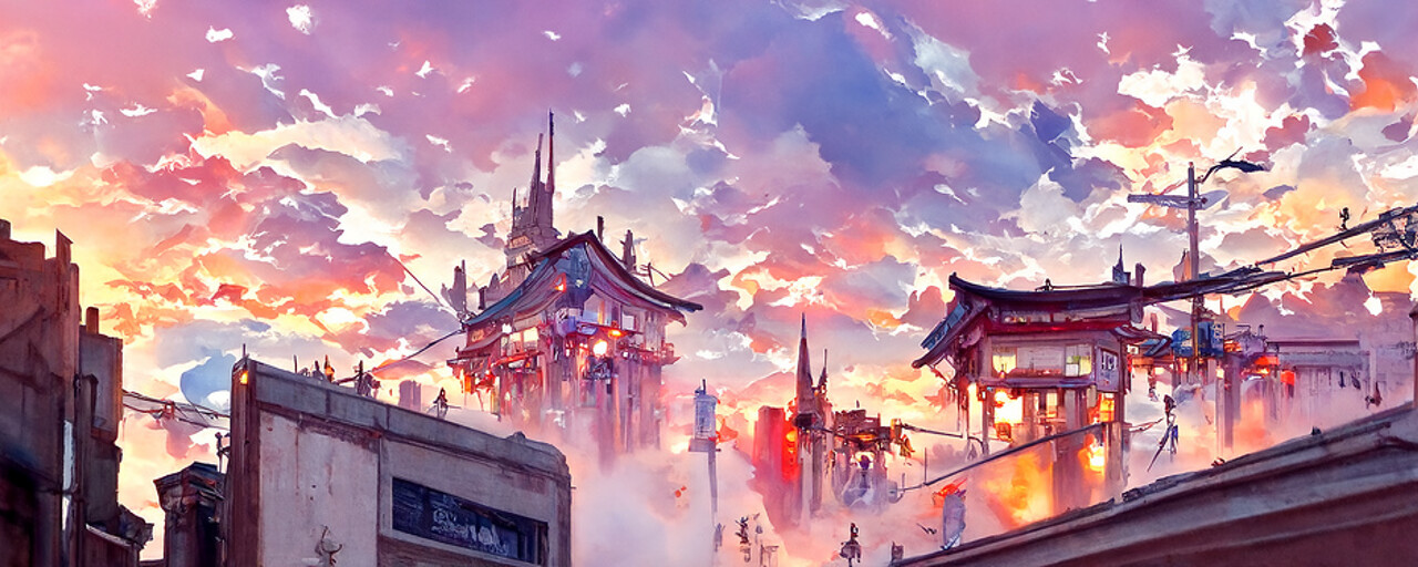 ArtStation - Anime wallpaper - AI art gen ArtStation - Anime wallpaper - AI art gen