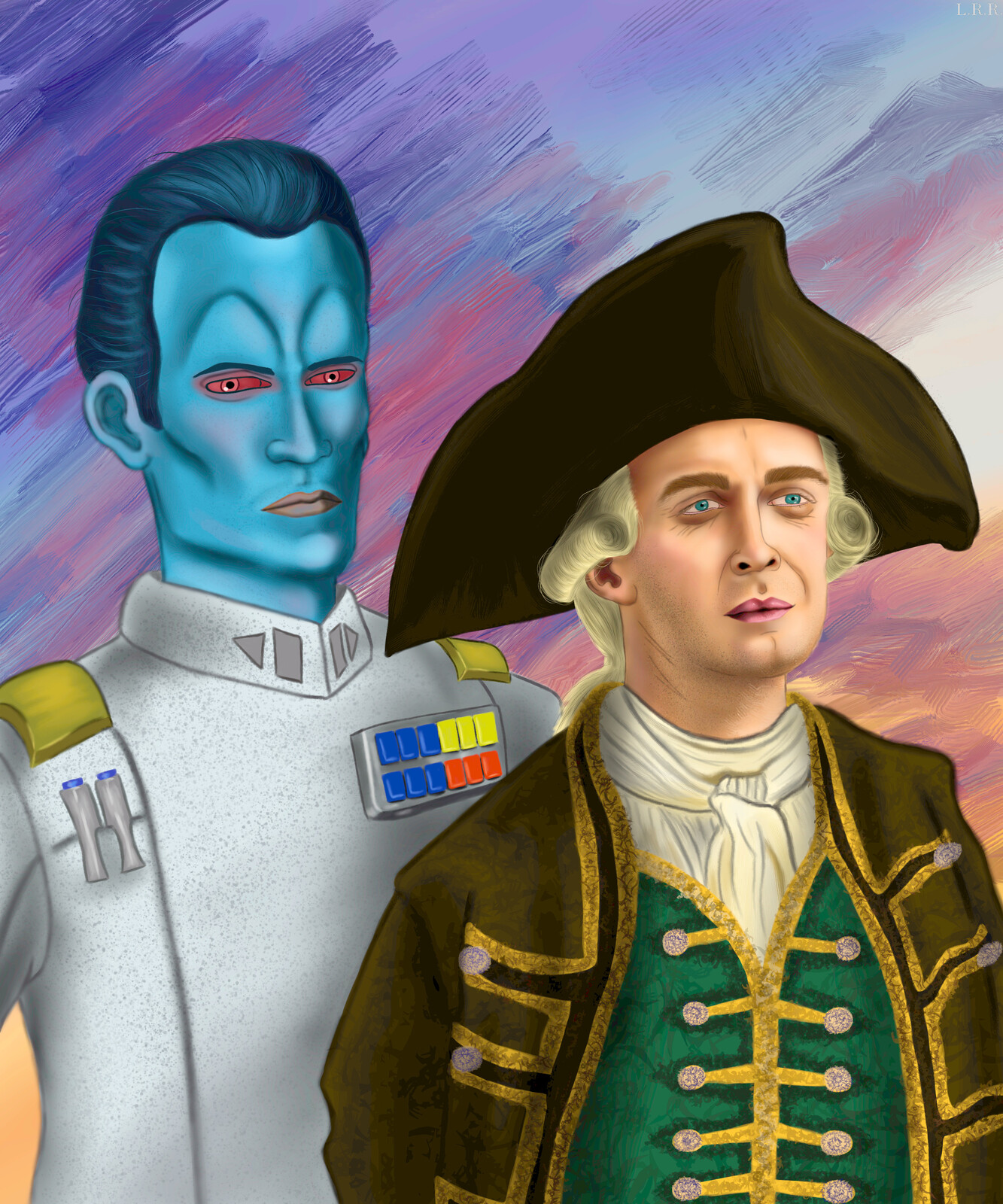 Minerva B. - Grand Admiral Thrawn And Lord Cutler Beckett