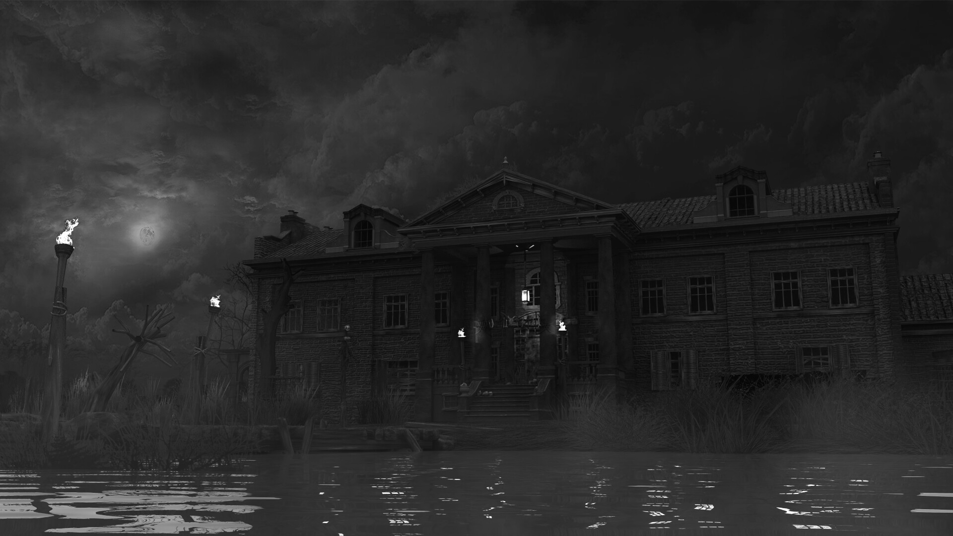 ArtStation Horror House
