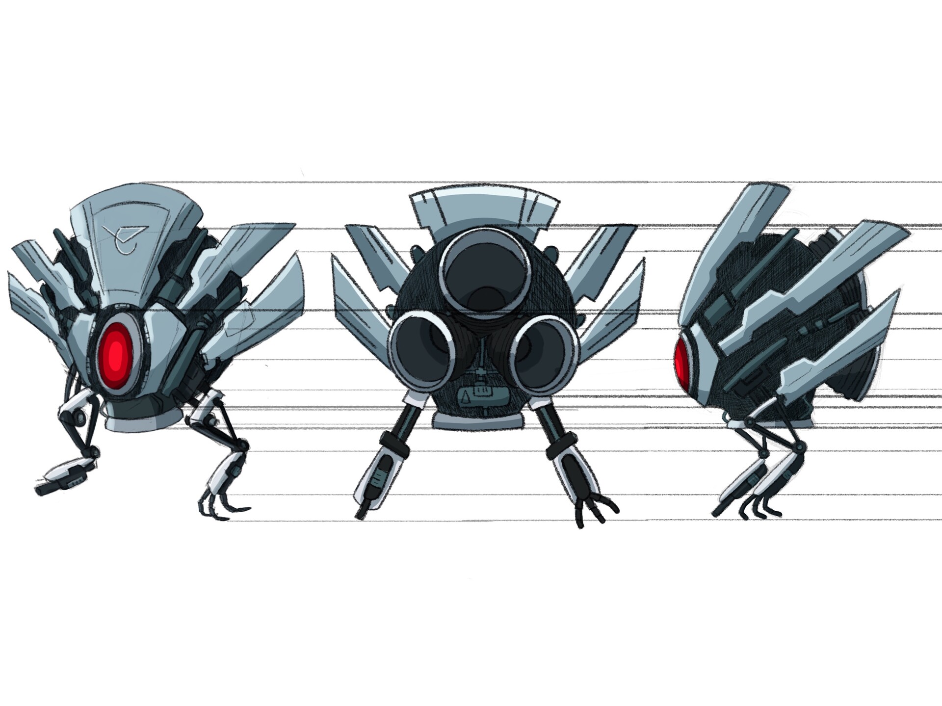 ArtStation - spacemen 662 project character design