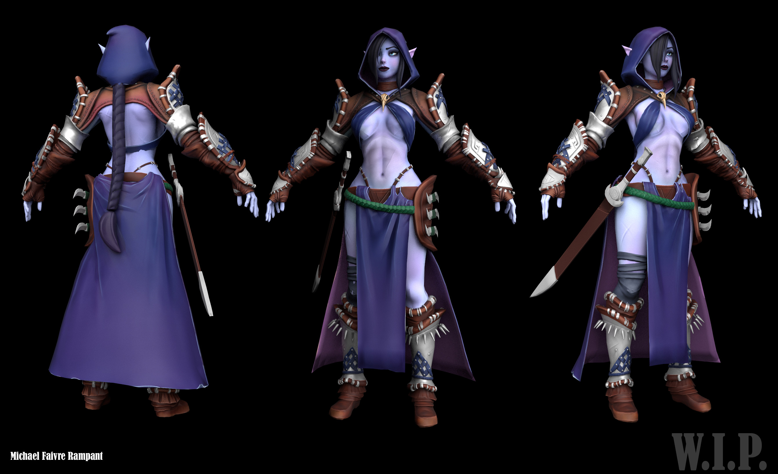 Texturing Work In Progress