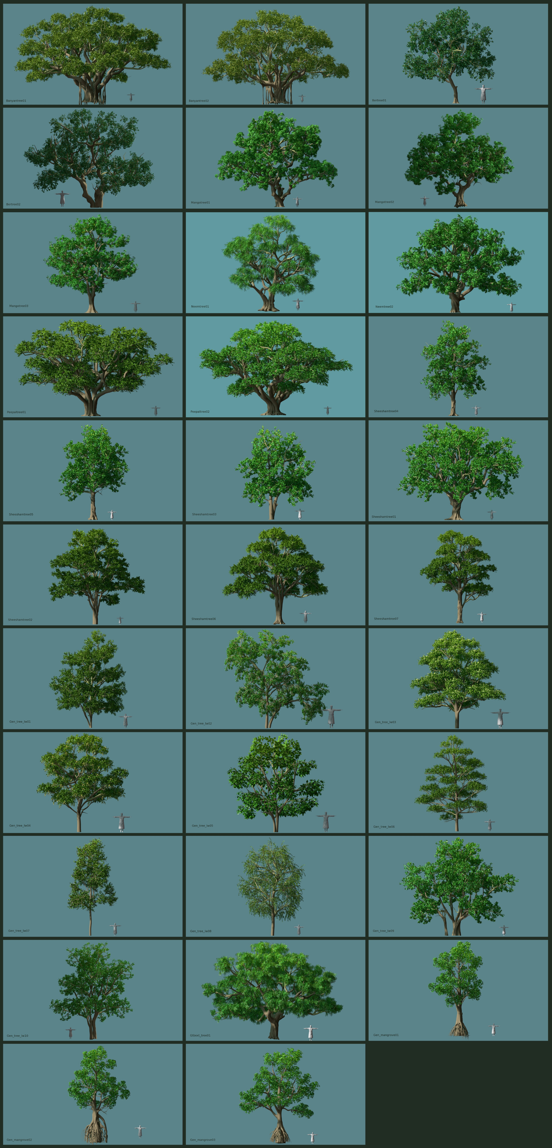 ArtStation - Trees
