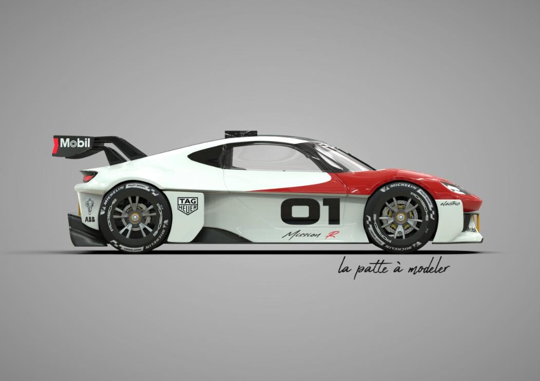 LA PATTE A MODELER - Porsche Mission R