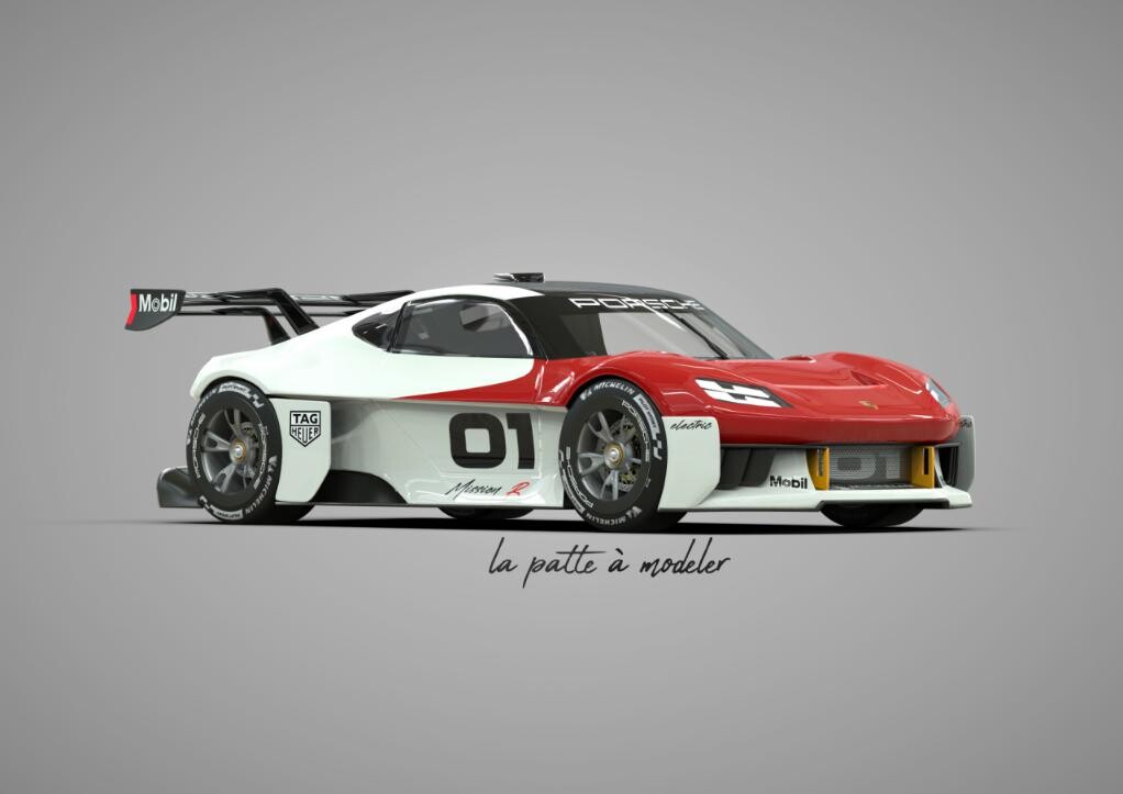LA PATTE A MODELER - Porsche Mission R