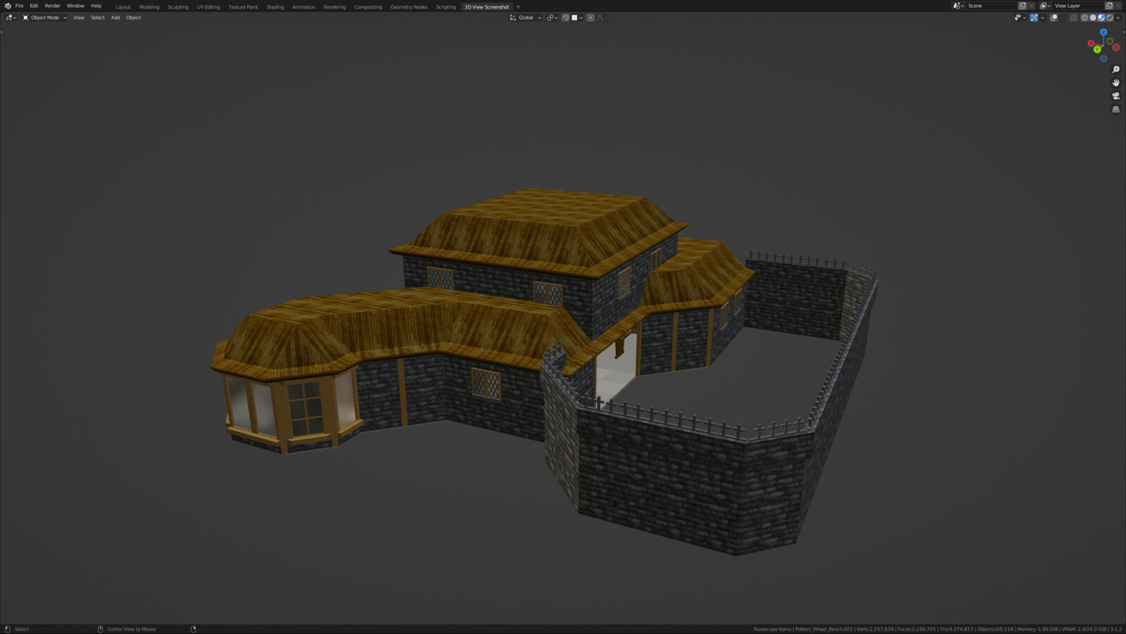 Crafting Guild - Back view