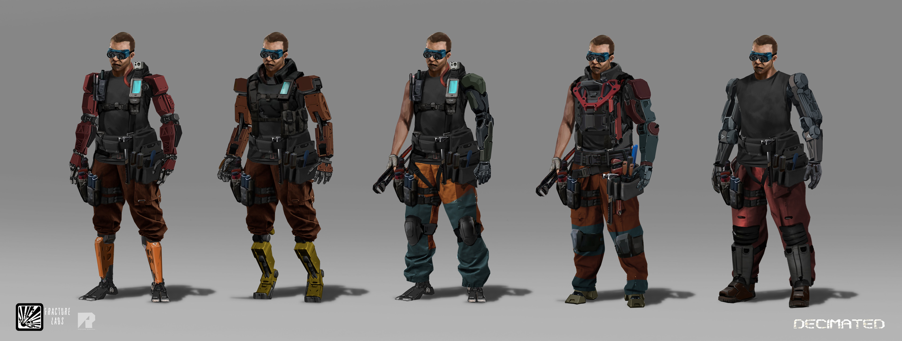 Mechanic concept mood board 2