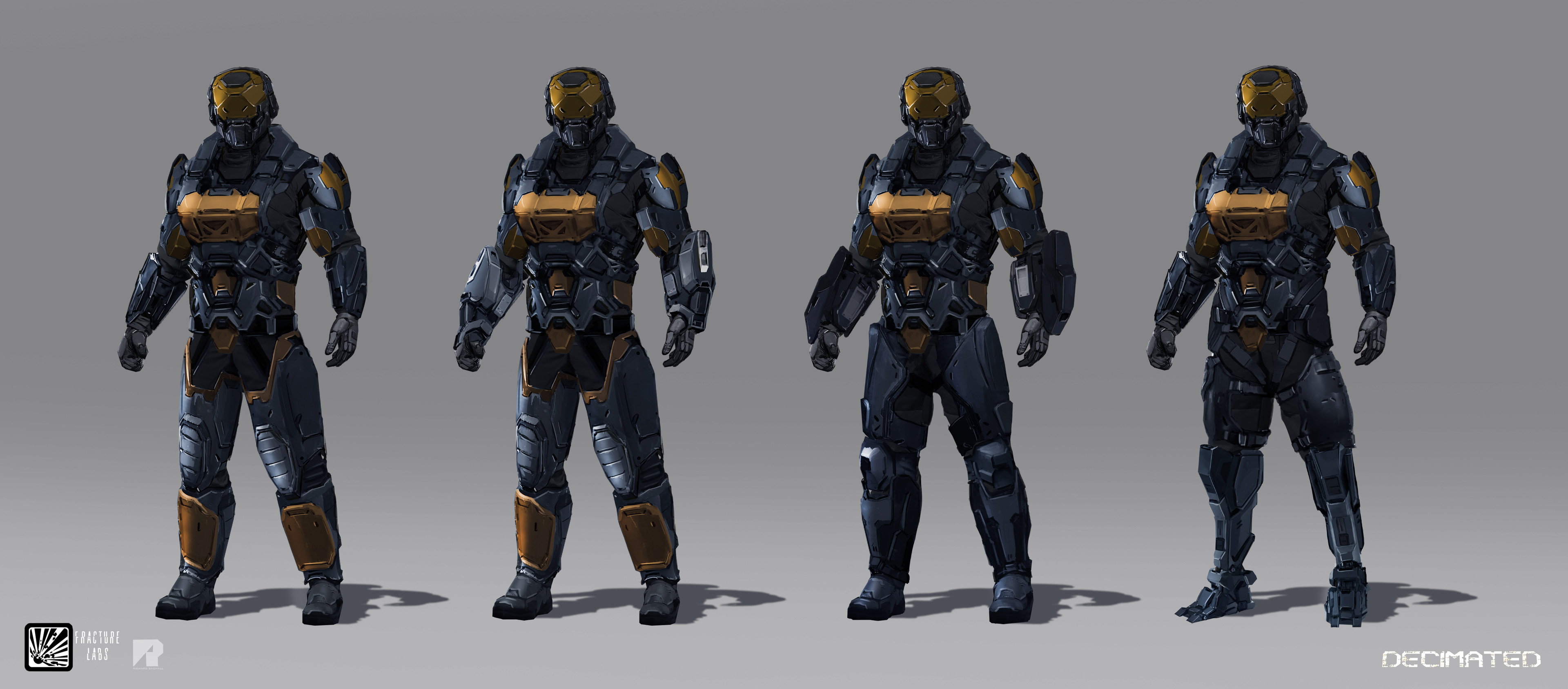 Mercenary concept mood board 1