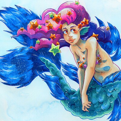Becca hillburn starry mermaid