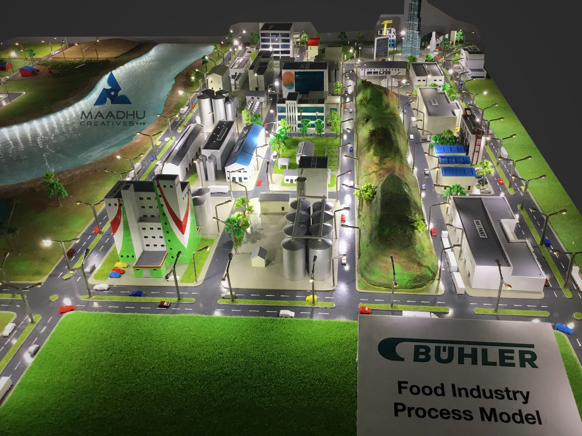 ArtStation Food Processing Industry Model Maadhu Creatives