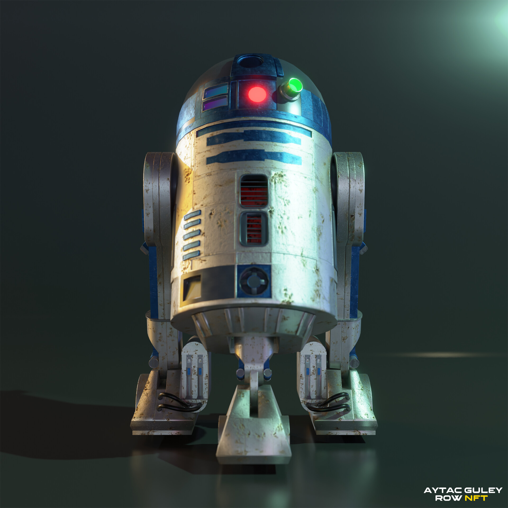 Artstation R2 D2 Droid 3d Model