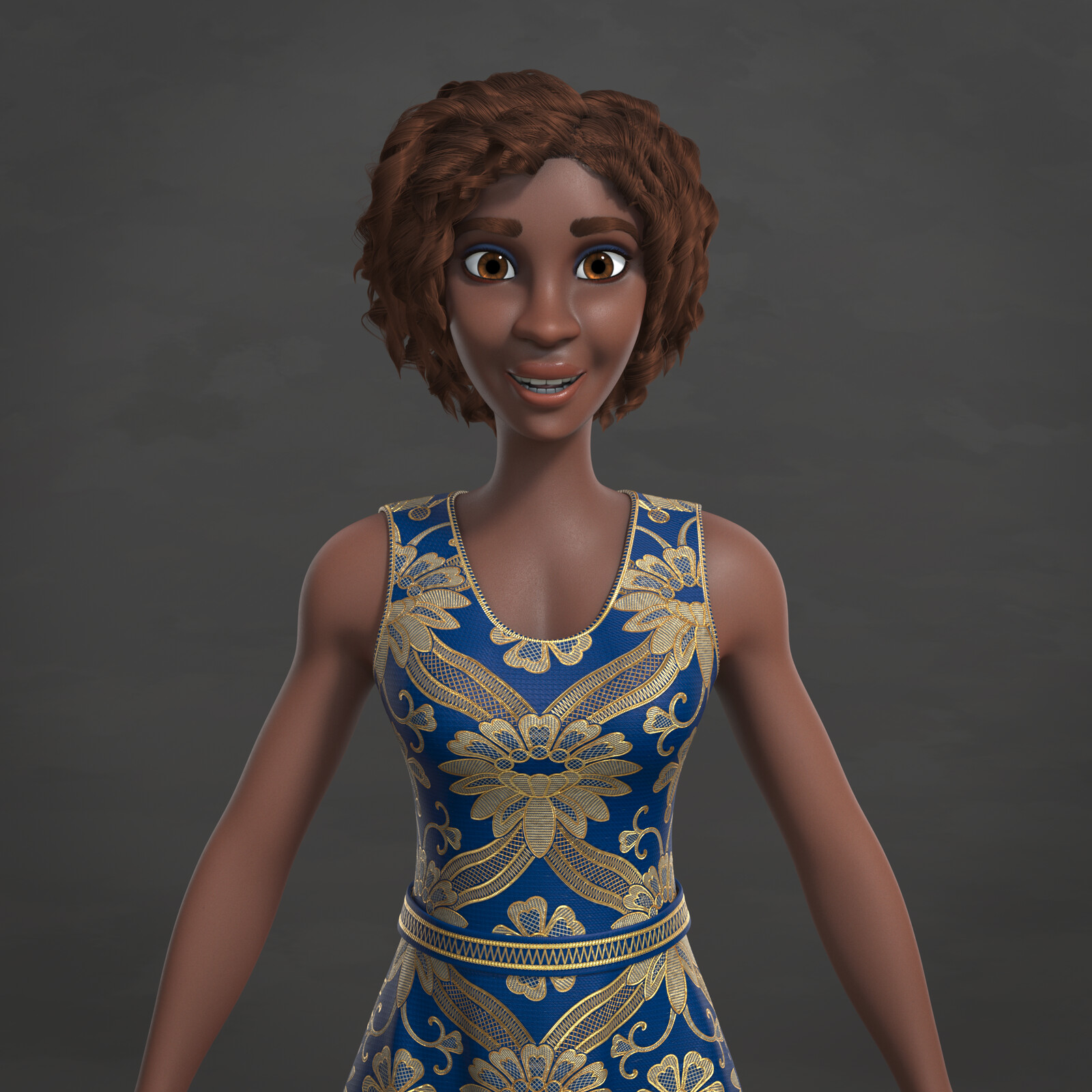 African Female Character