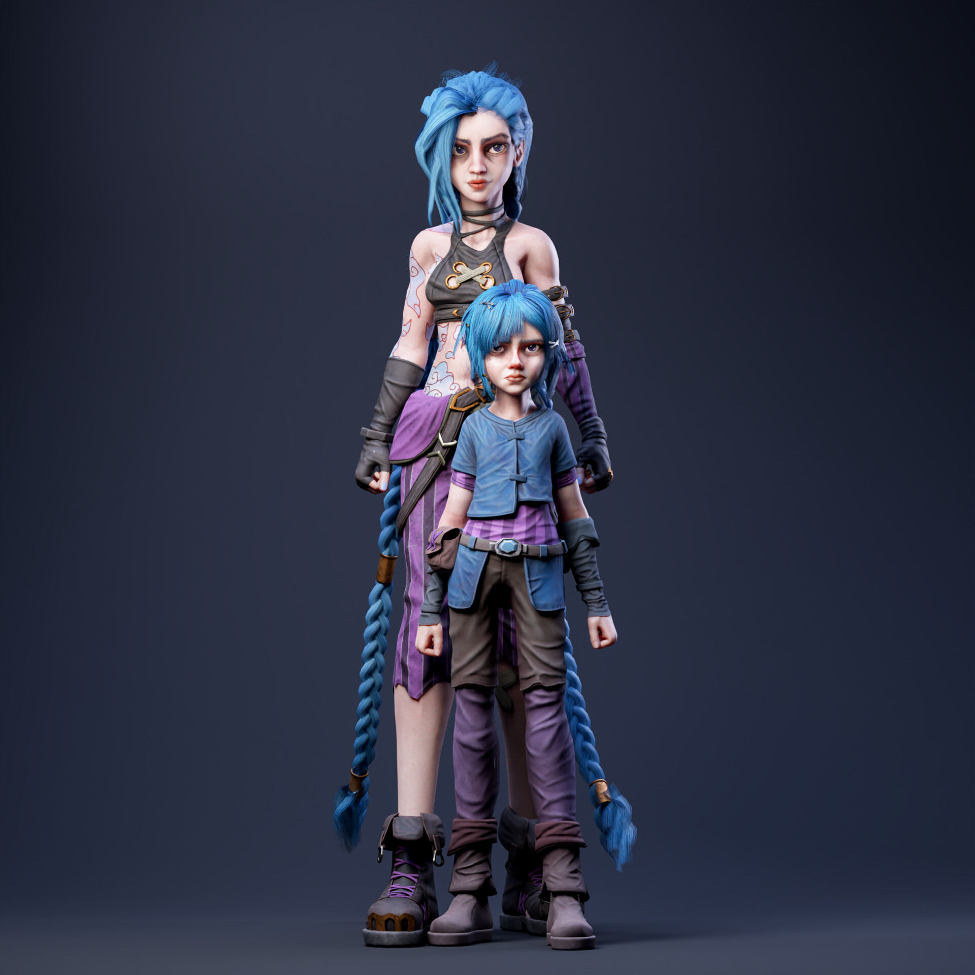 ArtStation Jinx Powder Fanart