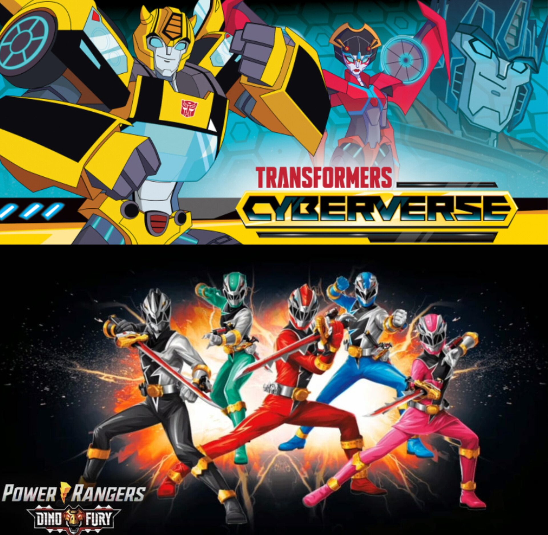 ArtStation - Transformers Cyberverse and Power Rangers Dino Fury