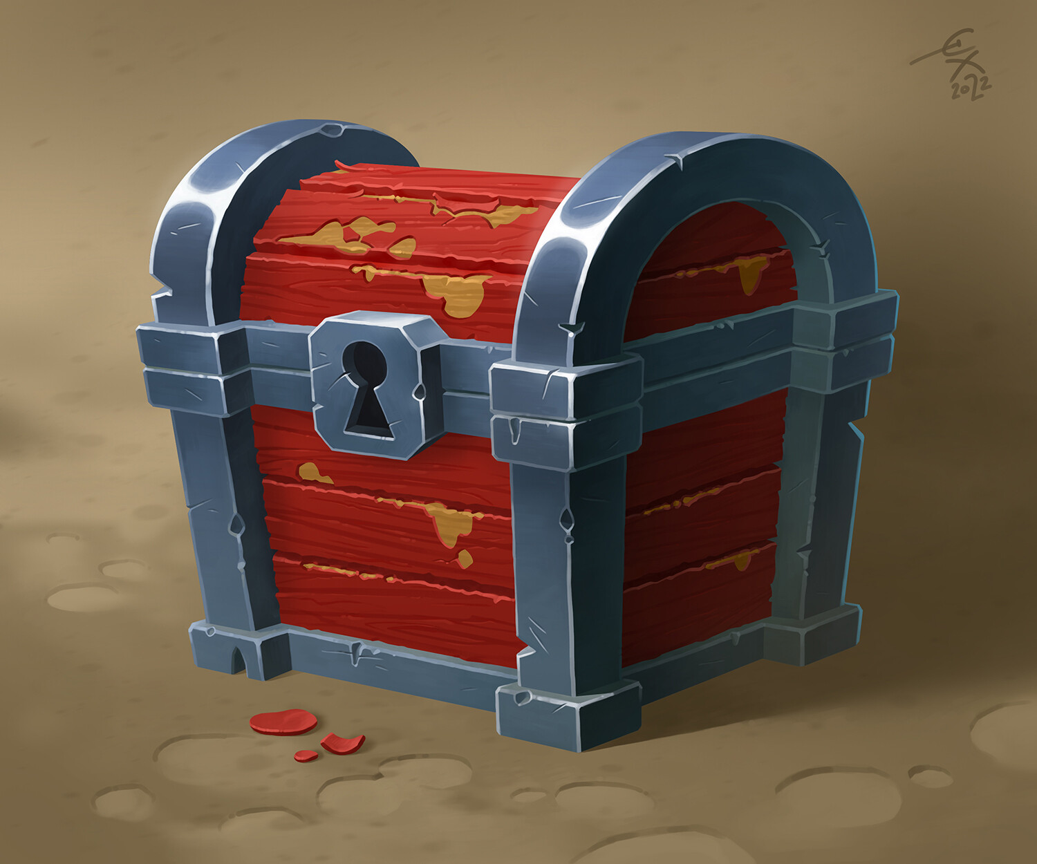 ArtStation Treasure chest