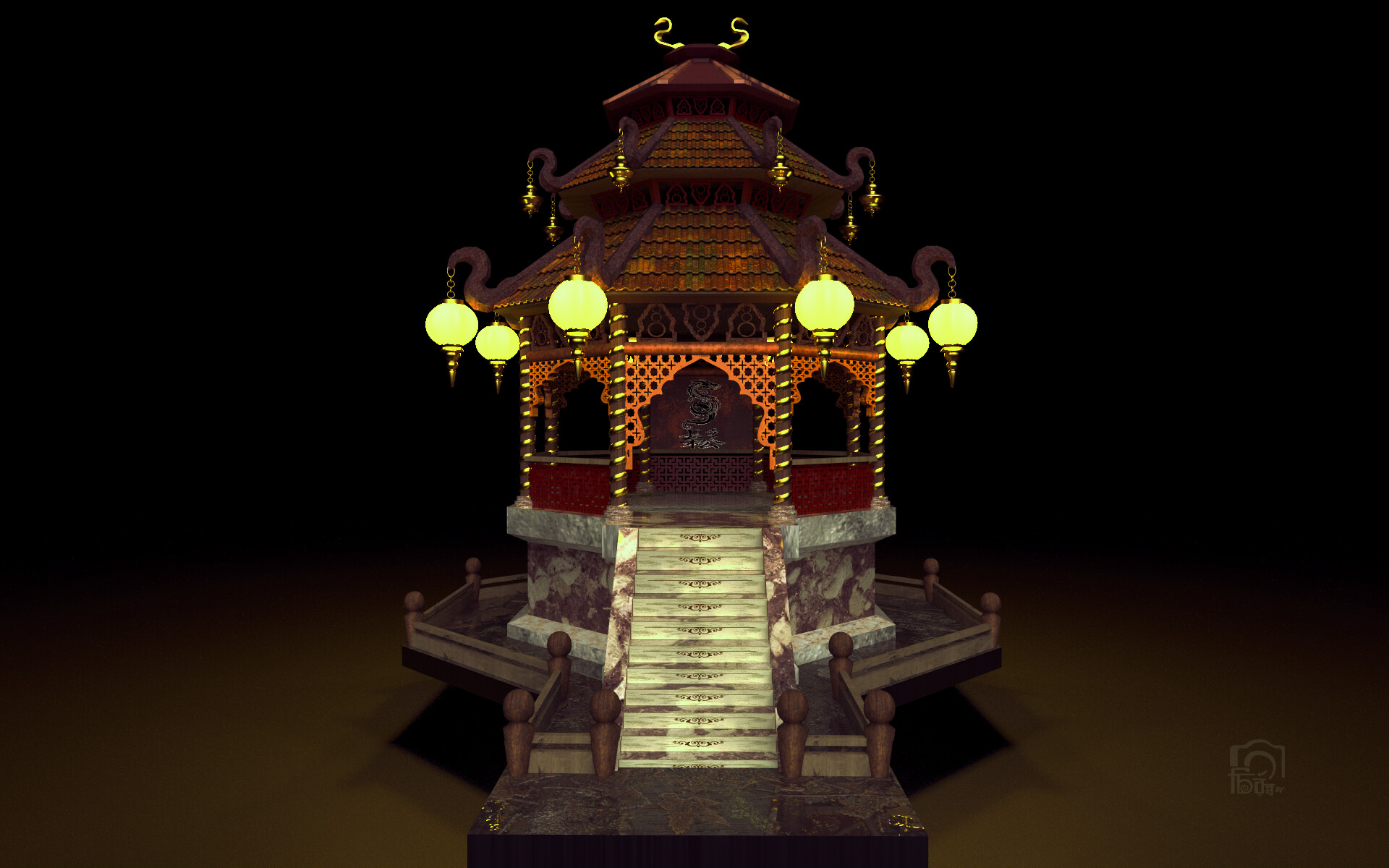 ArtStation Game house (Old work)