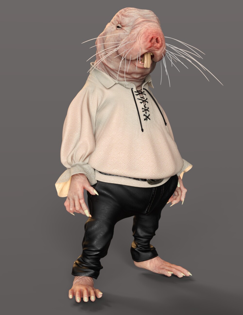 ArtStation Storybook Naked Mole Rat