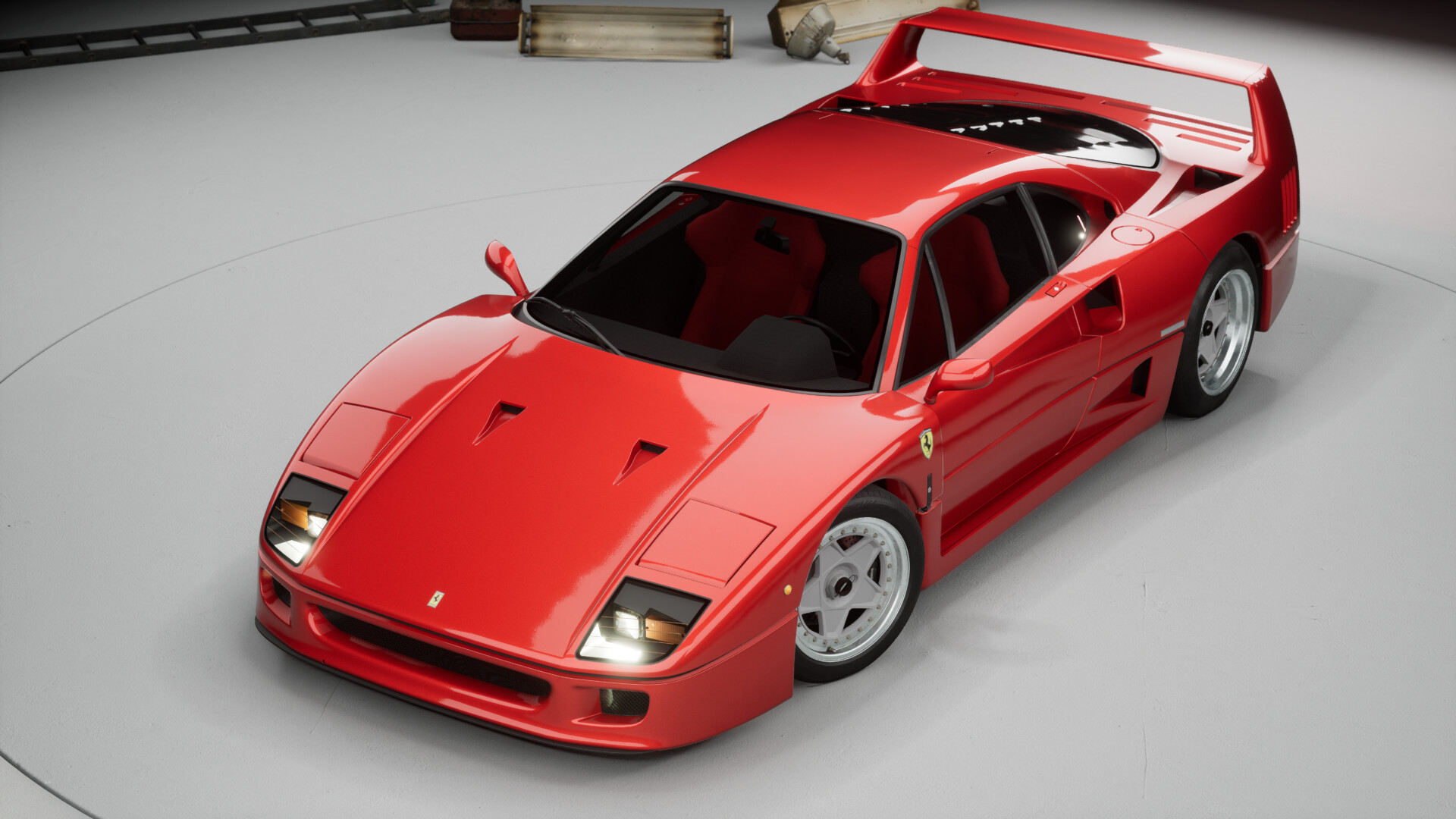 ArtStation - 1987 Ferrari F40