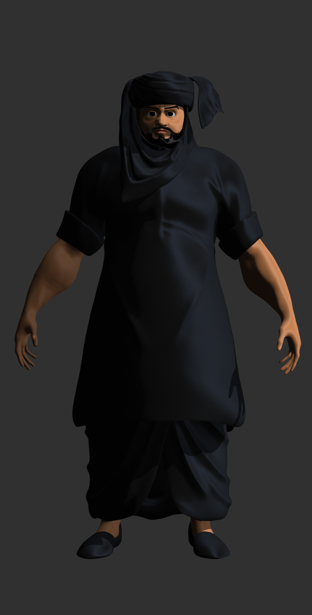 ArtStation - Haku Khan 3D Character Design / Sherkhan Movie