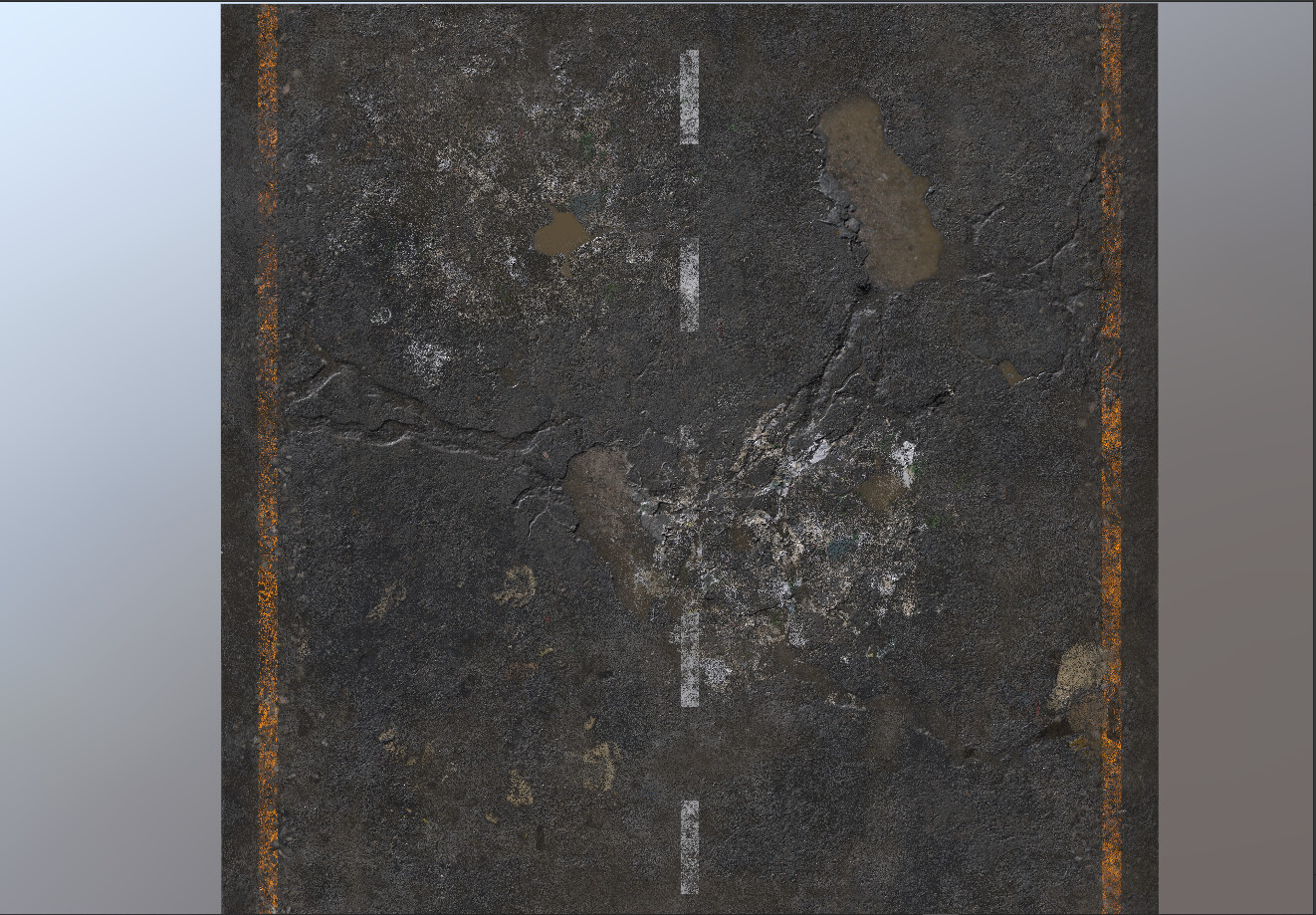 Alok Gaikwad Quixel Mixer Cracked Wet Road