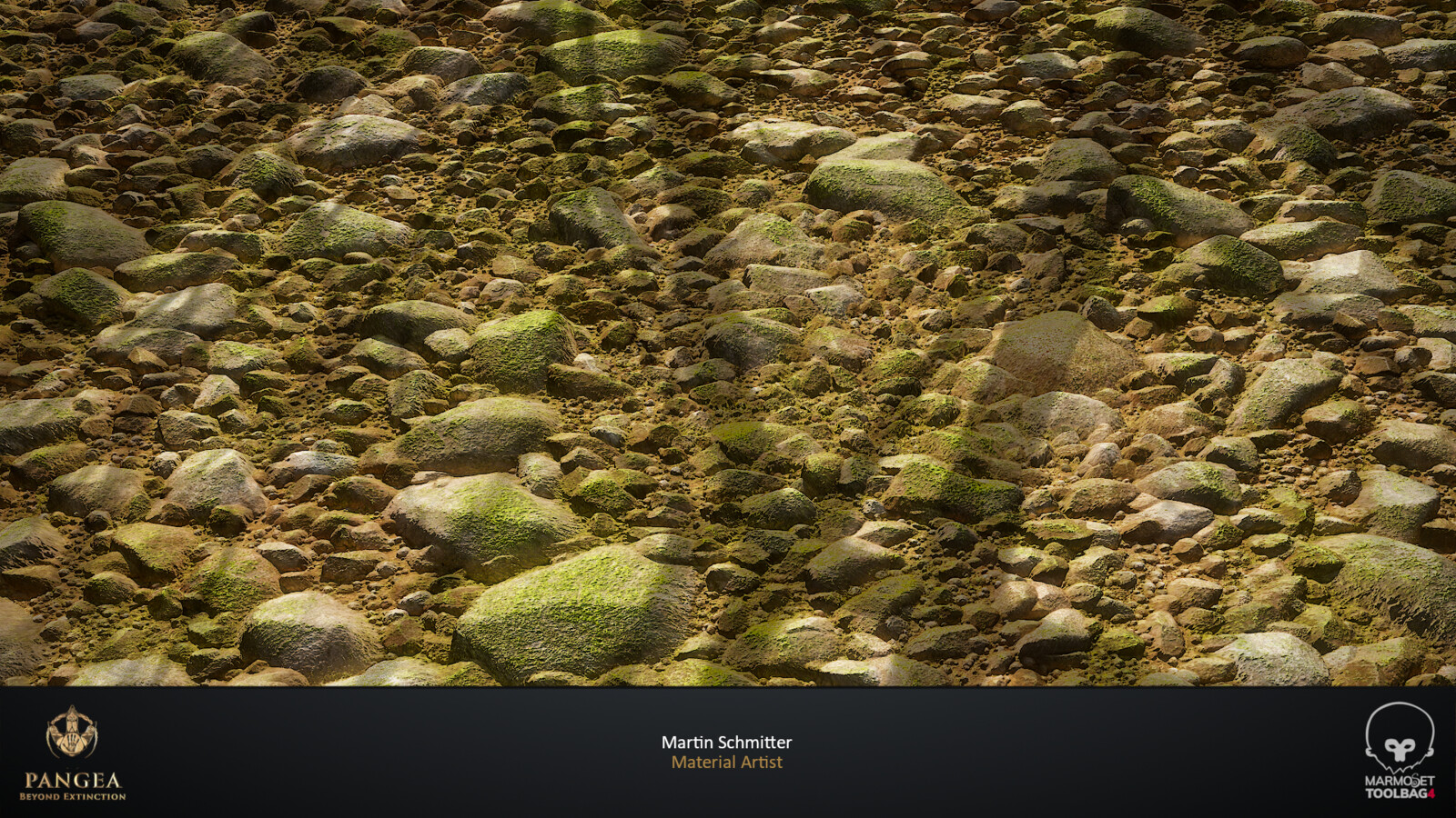 Riverbed Dry Plane Render