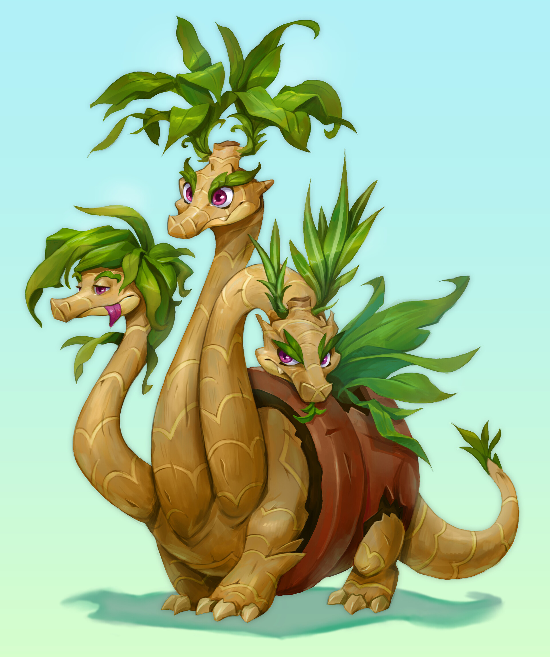 ArtStation Dragon Tree Concept