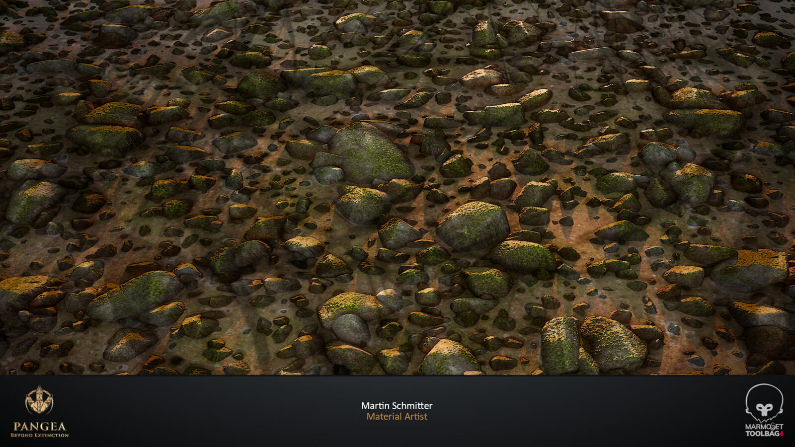 Riverbed Deeper Water Plane Render