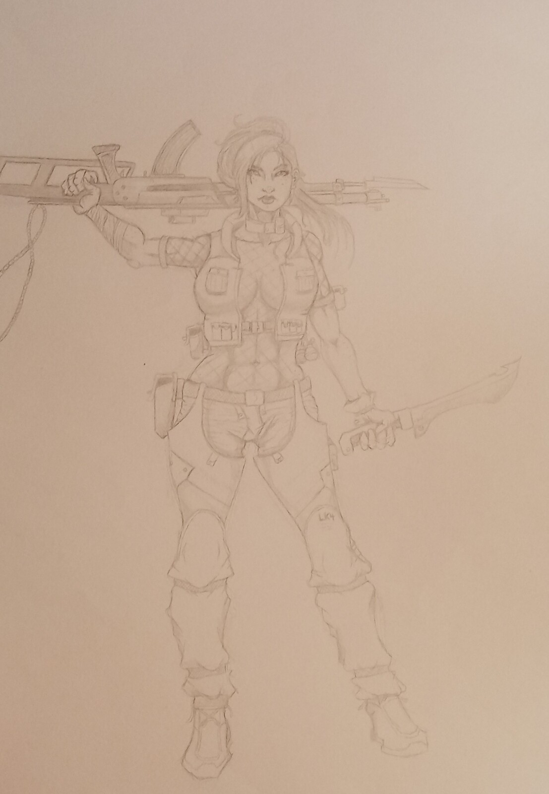 Women Raider- by Cory Bartlett
