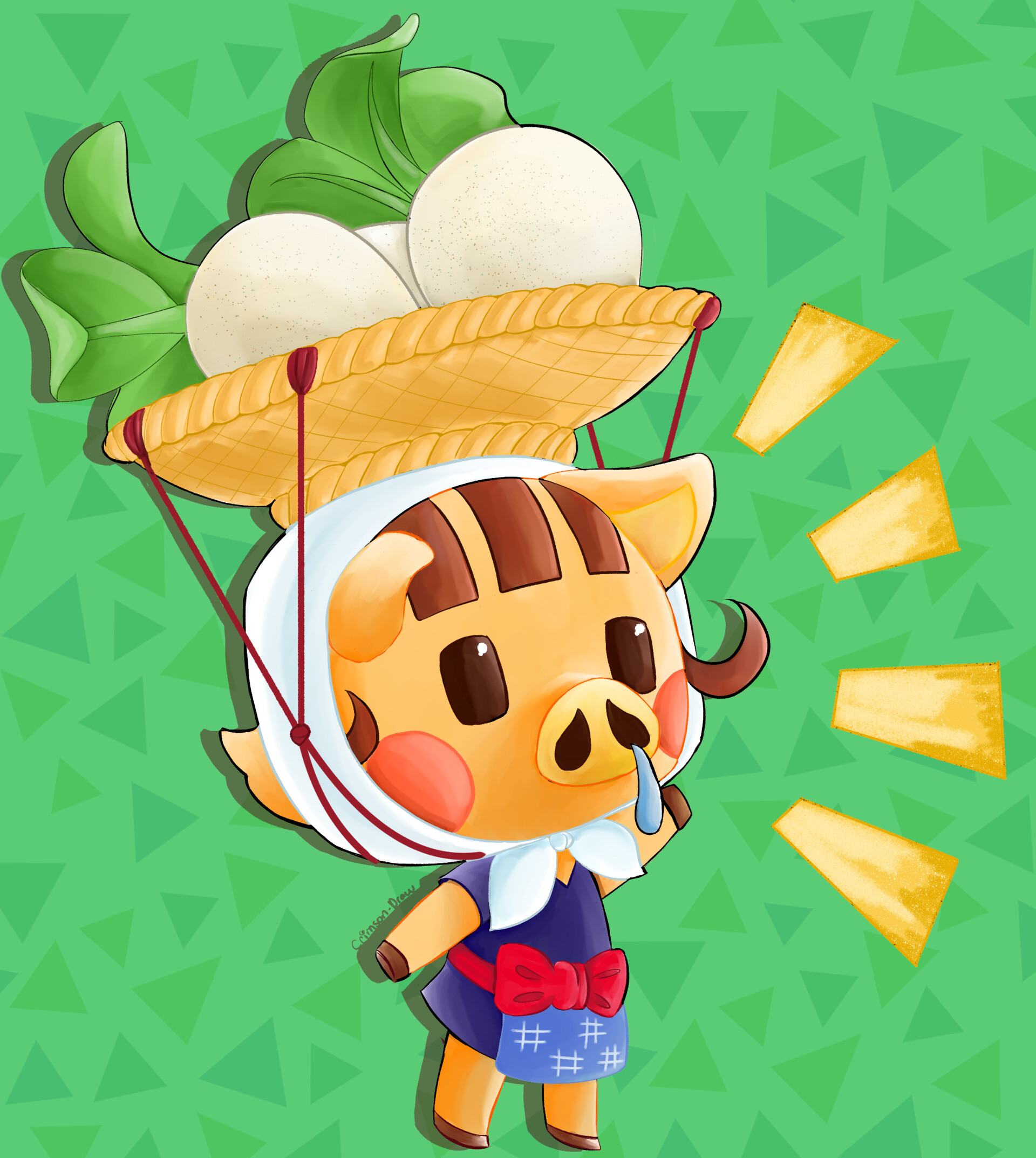 ArtStation Animal CrossingTurnips