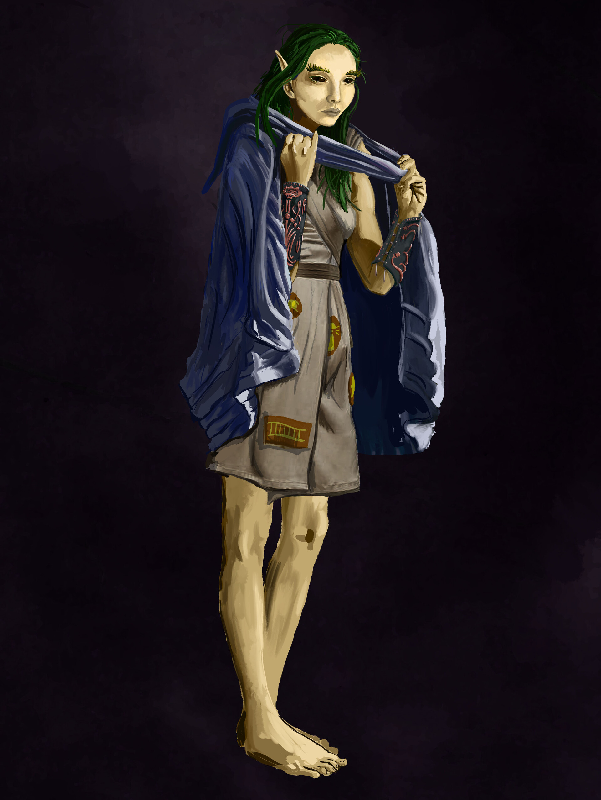 ArtStation Spring Eladrin, Robe of Useful Items