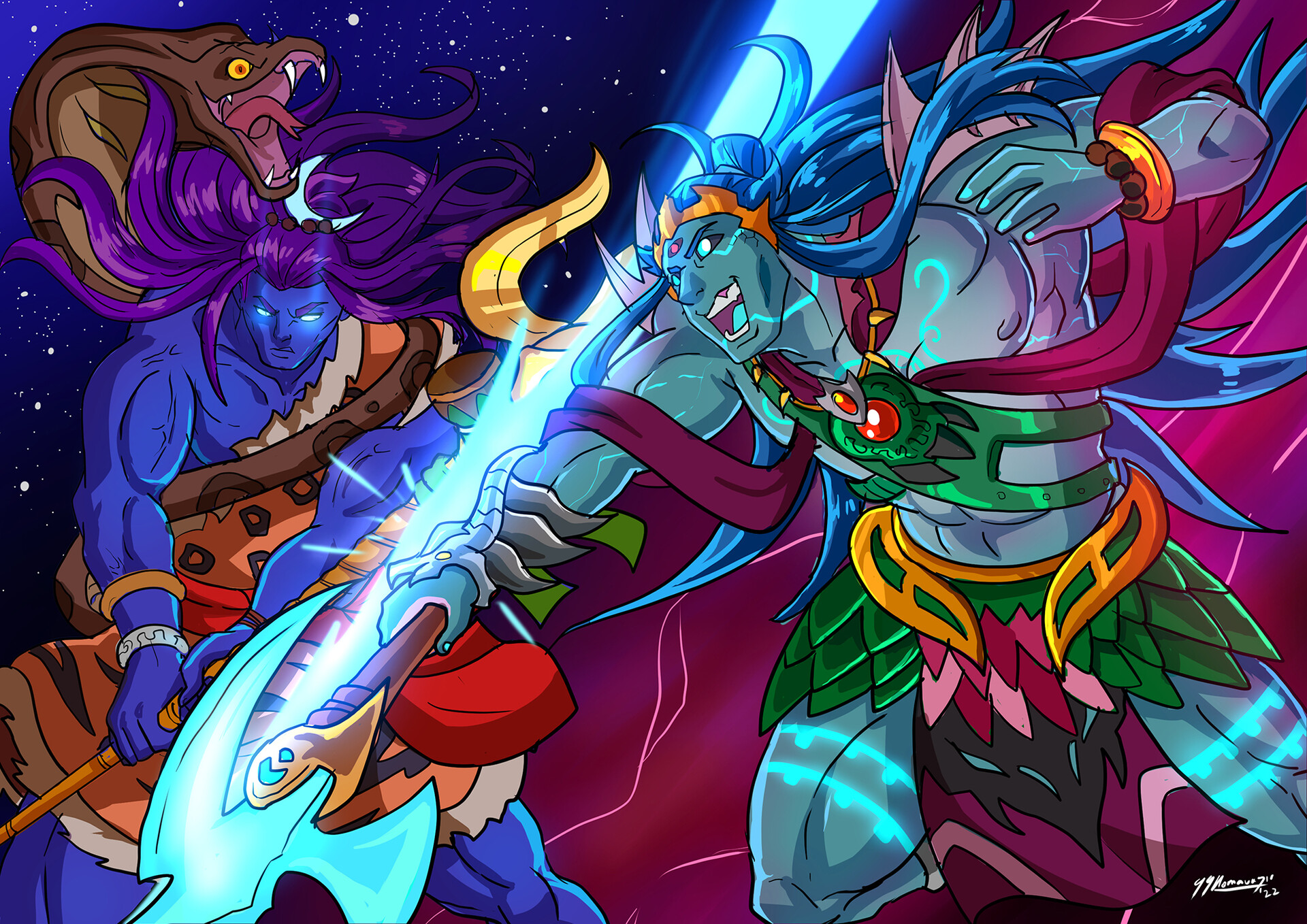 Jazyl Homavazir Shiva Vs Jallandhar Clash Of the Gods