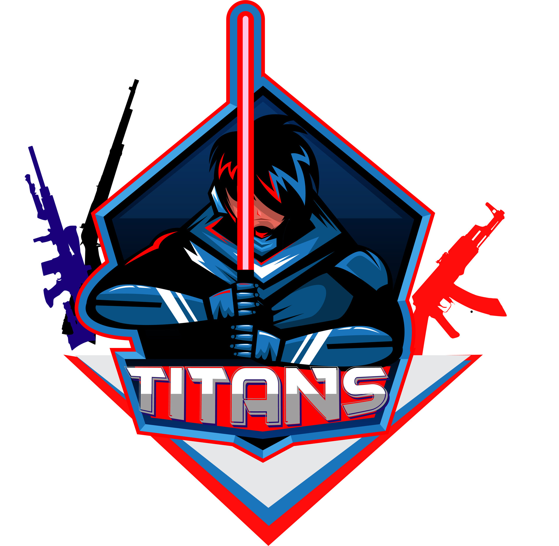 ArtStation - Titans Gaming Logo