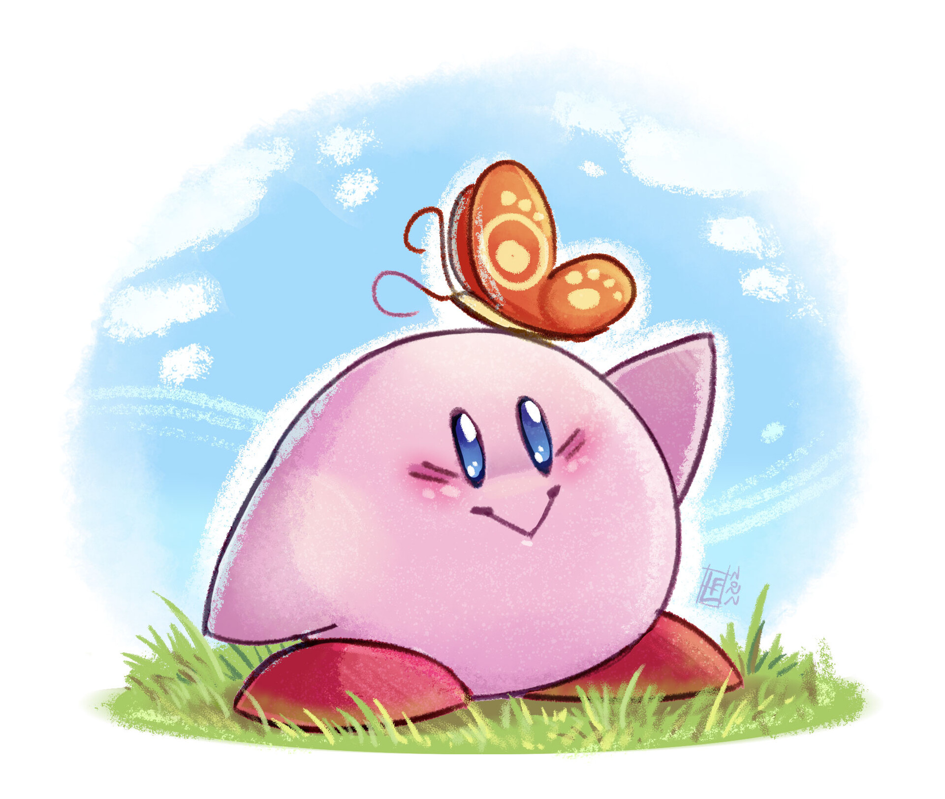ArtStation - Kirby : The poyo boy
