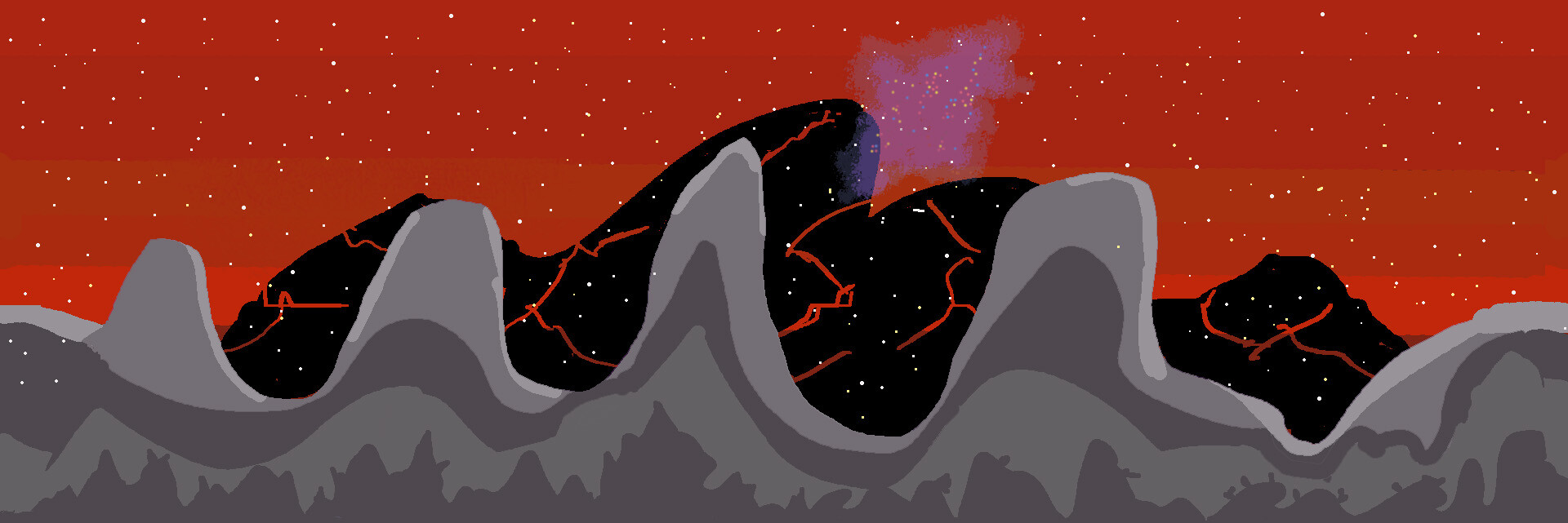 ArtStation - Nord side scroller background