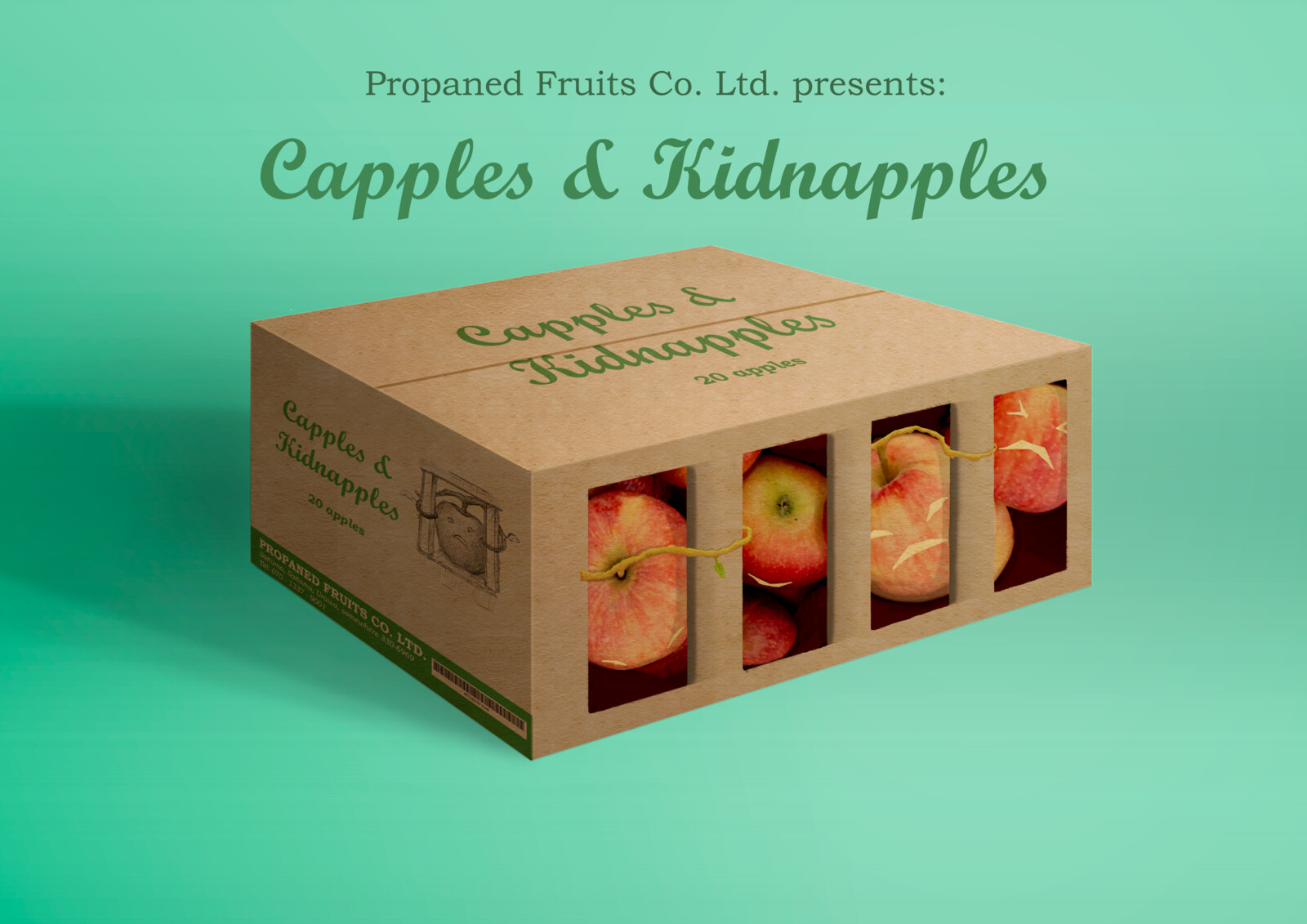 Credits:
Ms. Y - stolen apples, stolen soul
Vectorium (Freepik) - box PSD template
Mr. T - Box with cage bars, made in Adobe Illustrator