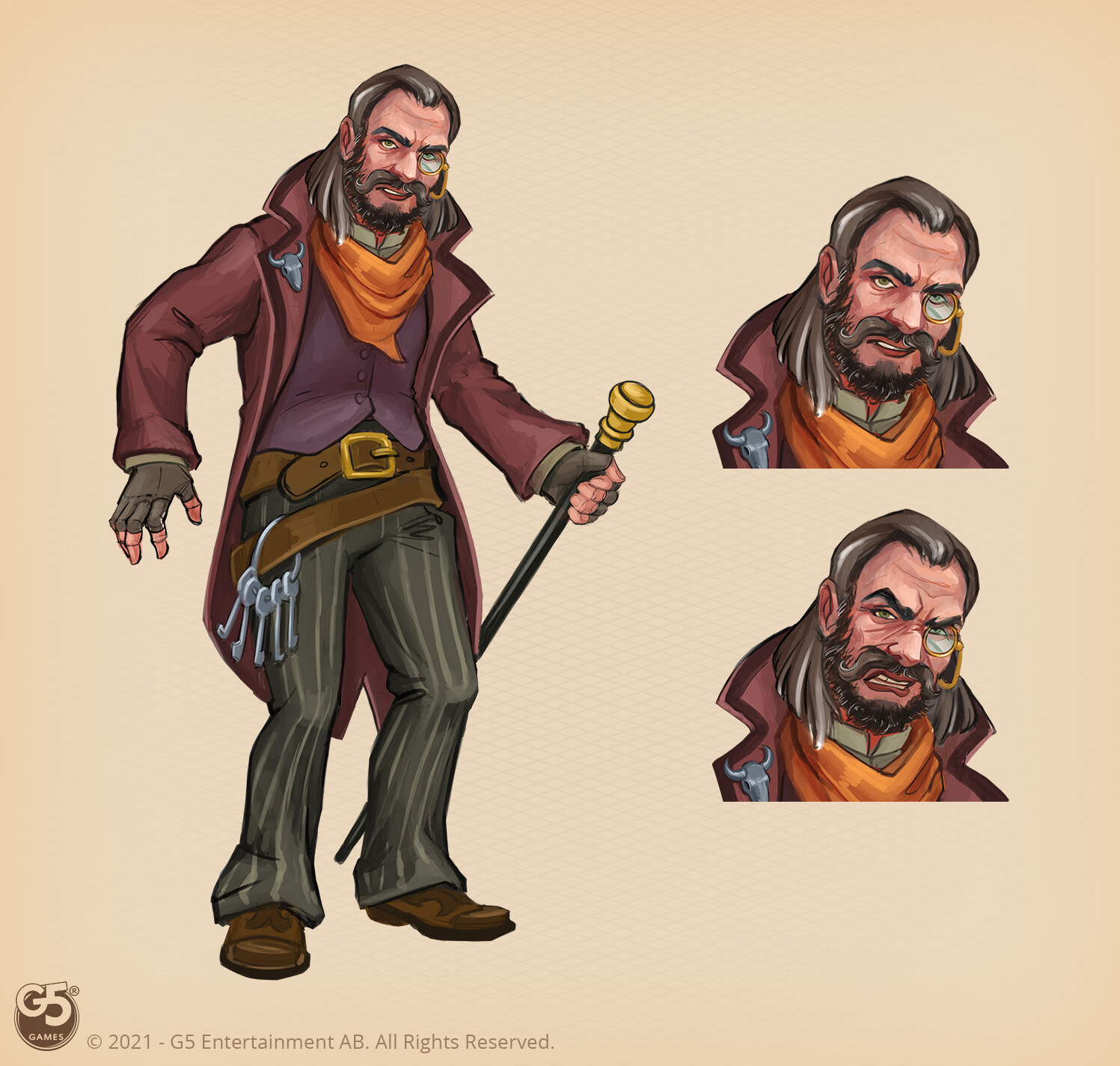 Bandit characters concepts