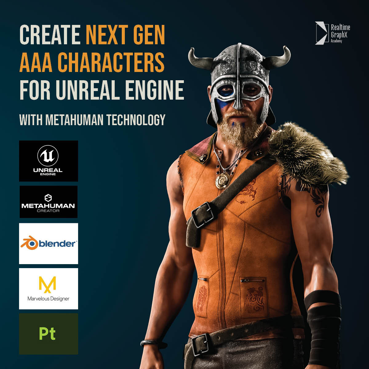 Artstation – Create Next Gen AAA Characters for Unreal Engine 2 realtime graphx thumbnail gumrox new
