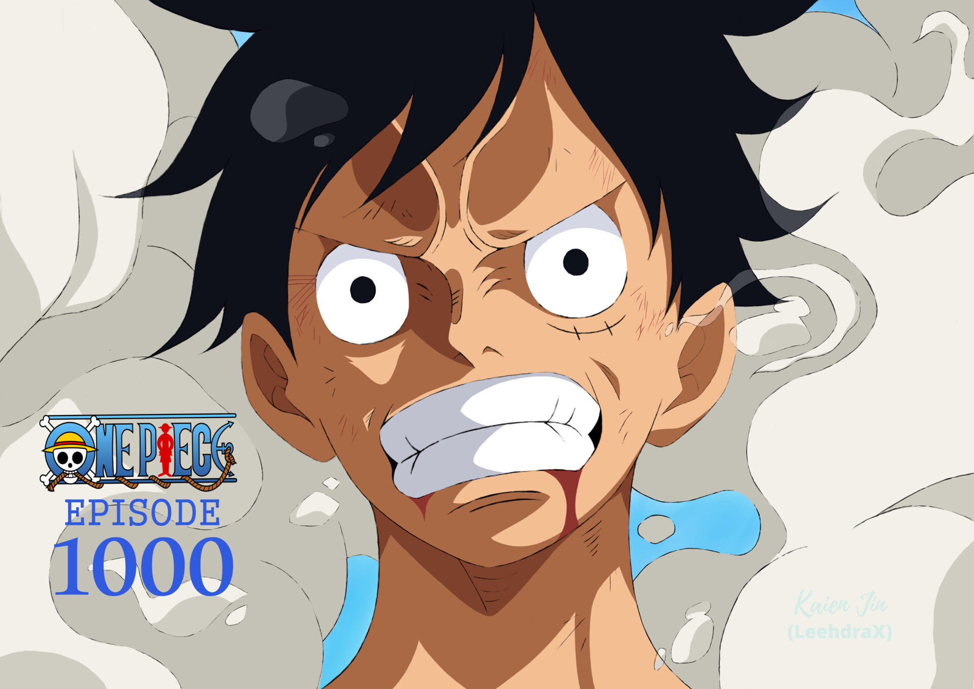 One Piece Episode 1000 Teaser Art : r/anime