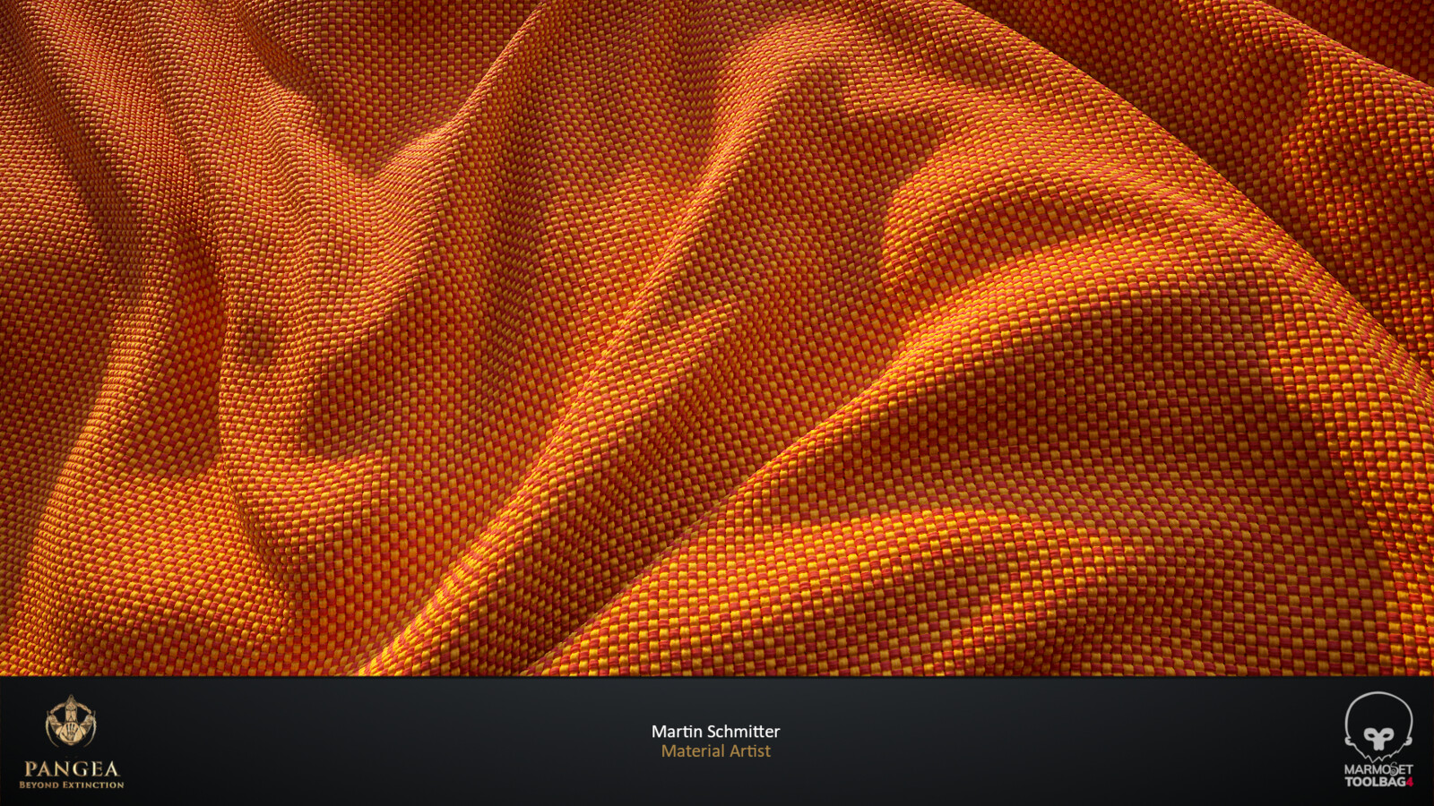 Simple Weave Fabric Plane Render