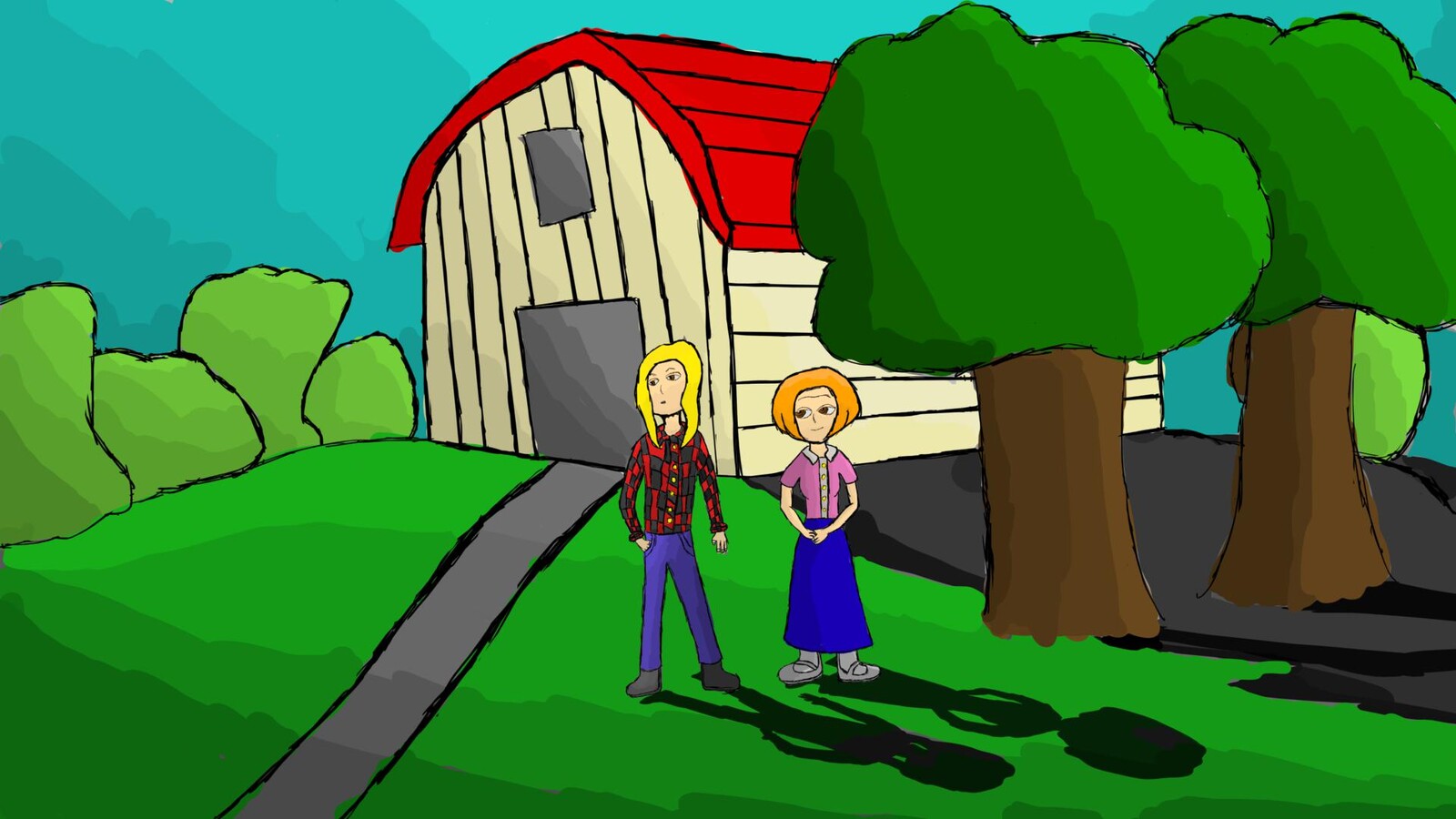Kids at the Shed