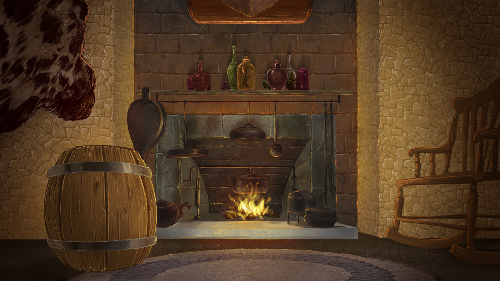 Hilda's Hearth, Background for Lythe the Forgetful Witch