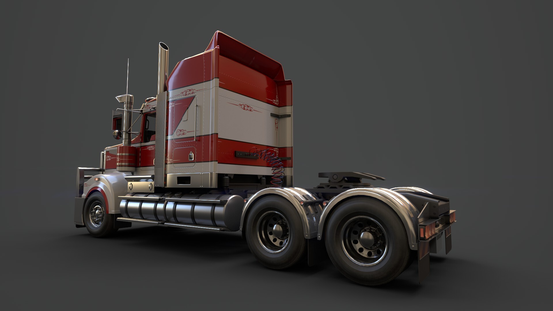 Veaceslav condraciuc kenworth t909 semi truck