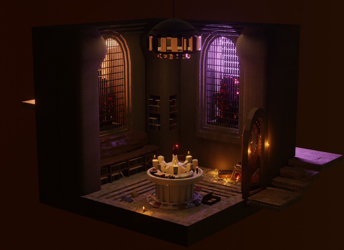 ArtStation Silent Library