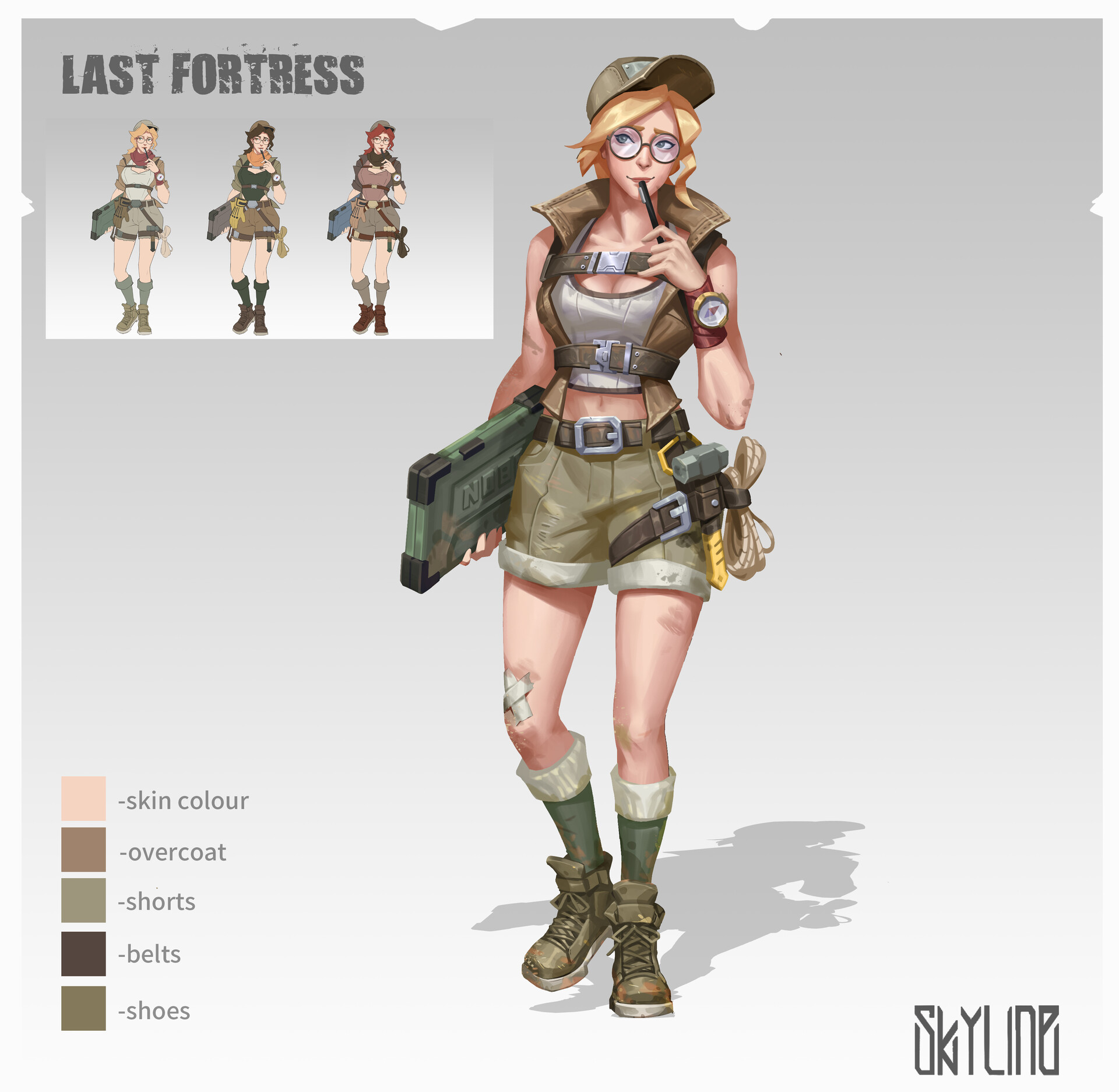 ArtStation Last Fortress character design