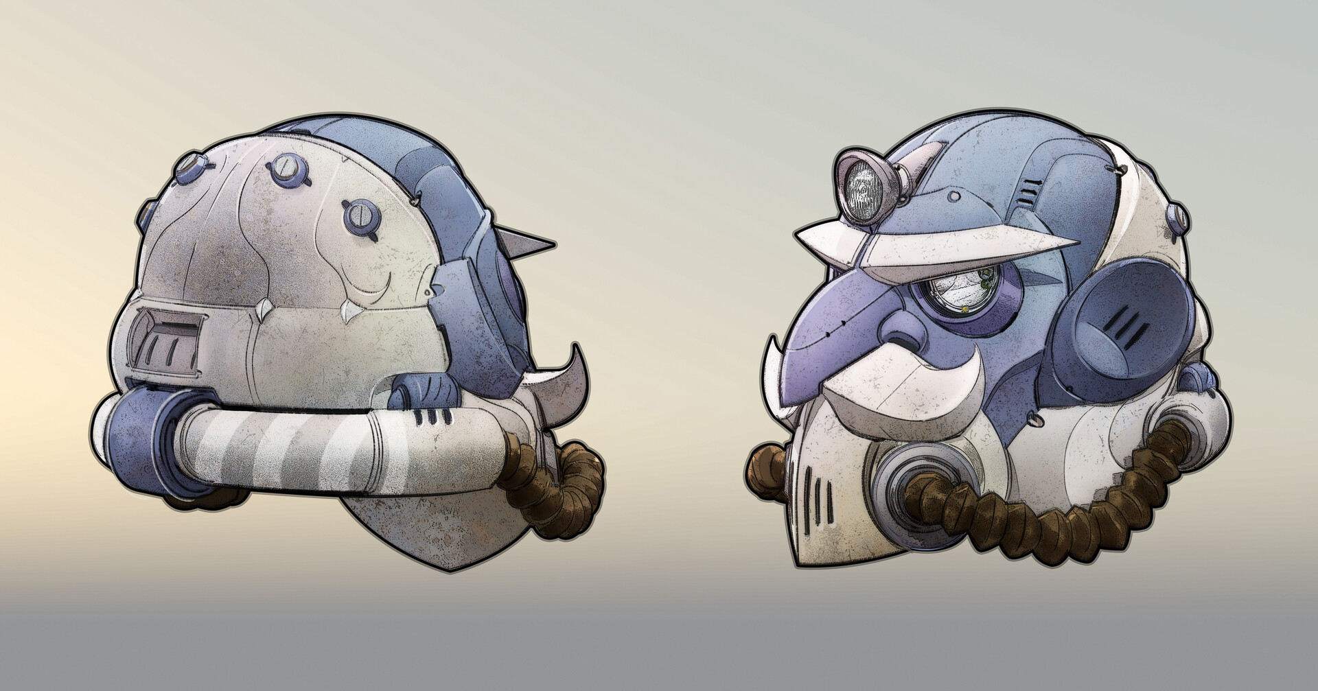 Chris Ortega Fallout 76 Power Armor Concepts