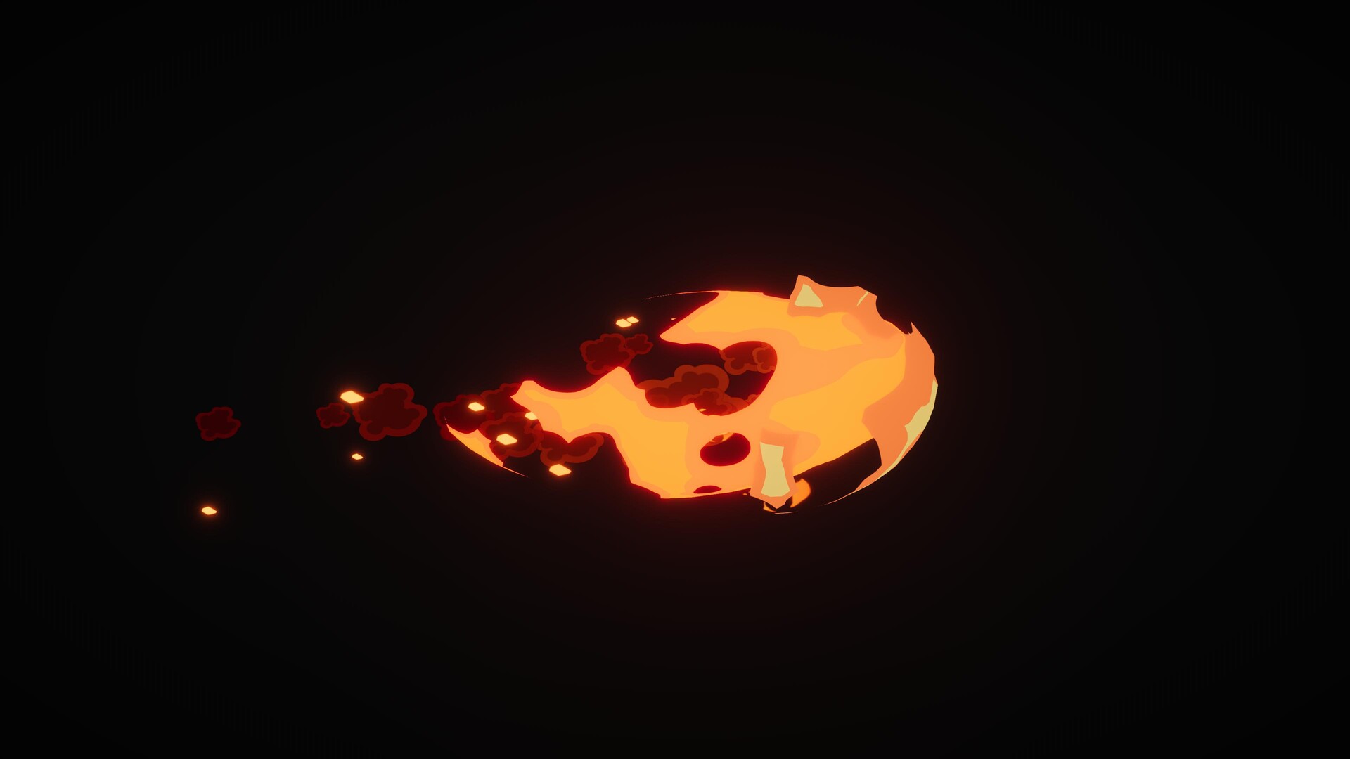 ArtStation - Fireball Effect