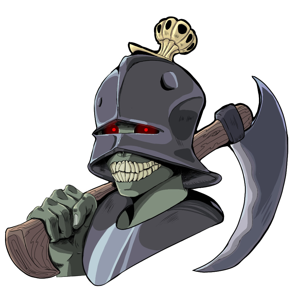ArtStation Skull warrior zombie