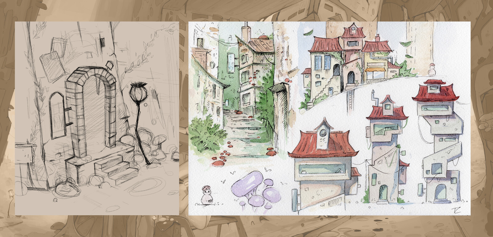 Toadstool Town Initial Idea Development