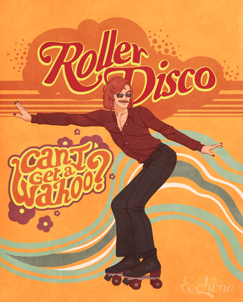 ArtStation - Roller Disco Tony