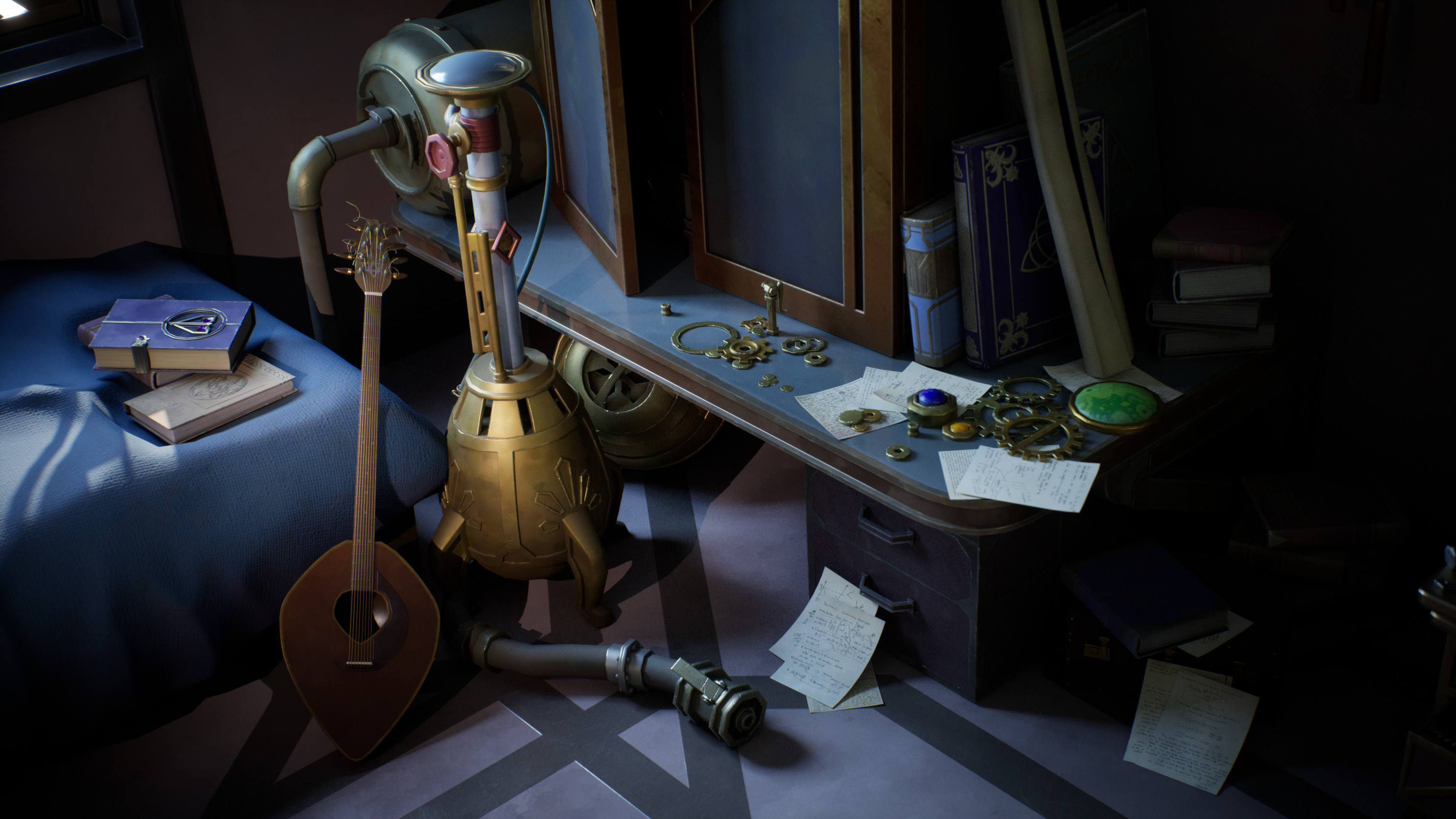 ArtStation - Jayce' Room - An ARCANE FanArt